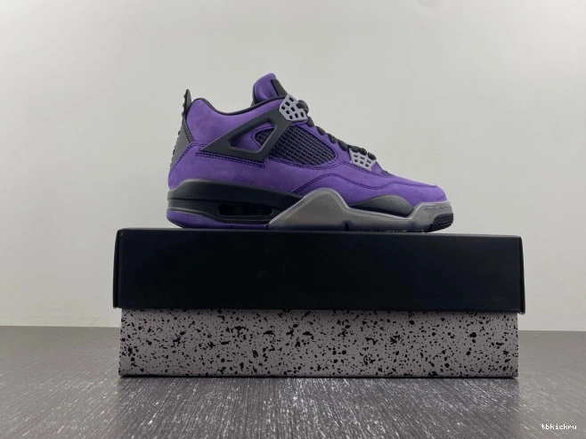 Reps TBkick Scott 4 Suede Purple x Air Jordan Travis 0712